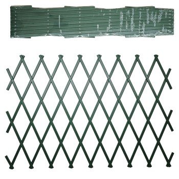 Φράχτης Επεκτεινόμενος Πράσινο PP 90x180cm