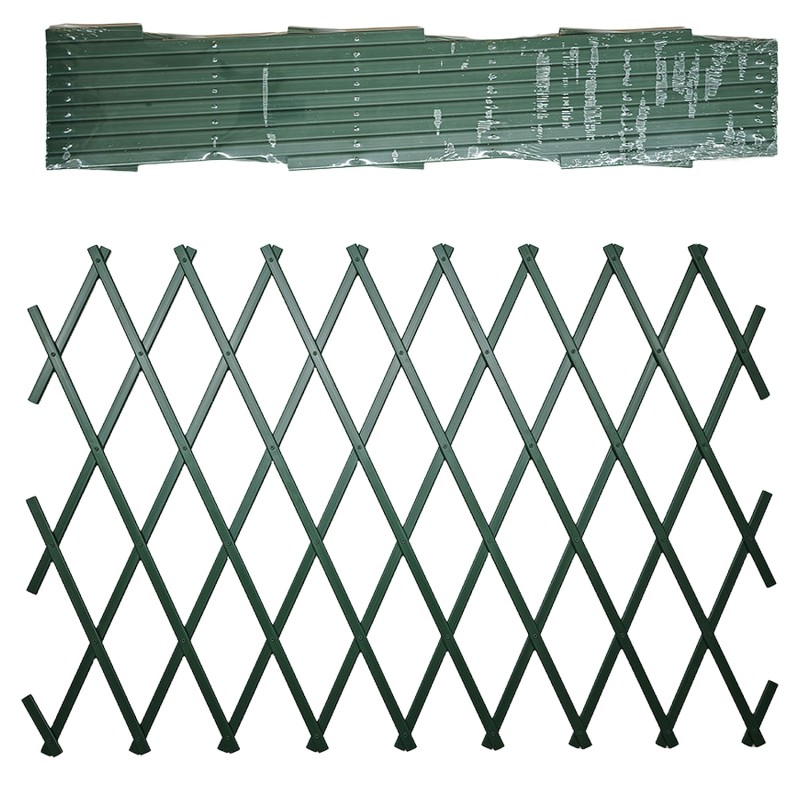Φράχτης Επεκτεινόμενος Πράσινο PP 90x180cm