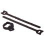 Δεματικό Hook+Loop Μαύρο 15cm 8mm 6Τμχ