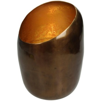 Κηροπήγιο ArteLibre Μπρονζέ Αλουμίνιο 13.5x13.5x20cm Κηροπήγιο ArteLibre Μπρονζέ Αλουμίνιο 13.5x13.5x20cm