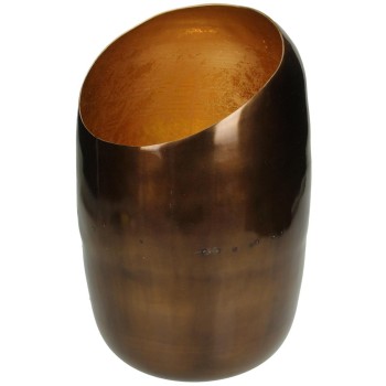 Κηροπήγιο ArteLibre Μπρονζέ Αλουμίνιο 17x17x27cm Κηροπήγιο ArteLibre Μπρονζέ Αλουμίνιο 17x17x27cm