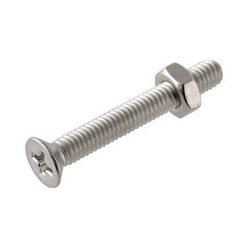 Μηχ/βιδα Φρεζ SL & Περικόχλιο M 4x16 Inox DIN963 10Τμχ