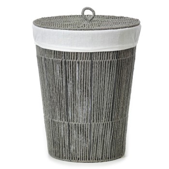 Καλάθι Απλύτων Γκρι Φ37cm