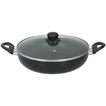 Τηγάνι με Γυάλινο Καπάκι D28cm ALPINA