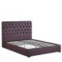 Κρεβάτι ArteLibre ARABIS Καφέ PU 220x160.5x120cm (Στρώμα 150x200cm)