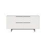 Μπουφές ArteLibre CARTMEL Λευκό Μοριοσανίδα/Μέταλλο 44.5x160x74.3cm