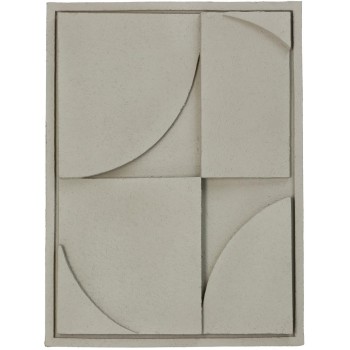 Διακοσμητικό Τοίχου ArteLibre Μπεζ Polyresin 29.5x3.5x39.5cm