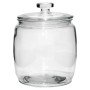 Βάζο Με Καπάκι Διάφανο Ερμητικό 390cl Φ18x25cm