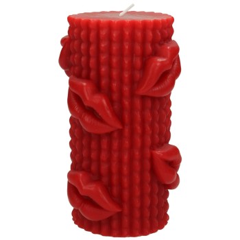 Κερί ArteLibre Χείλη Κόκκινο 7.3x7.3x15cm Κερί ArteLibre Χείλη Κόκκινο 7.3x7.3x15cm