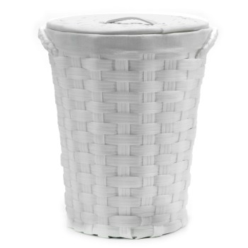 Καλάθι Απλύτων Λευκό Φ43cm