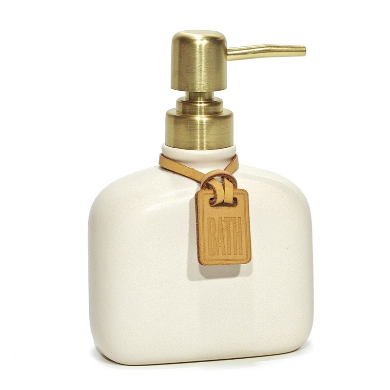 Ντισπένσερ Μπεζ Κεραμικό 350ml
