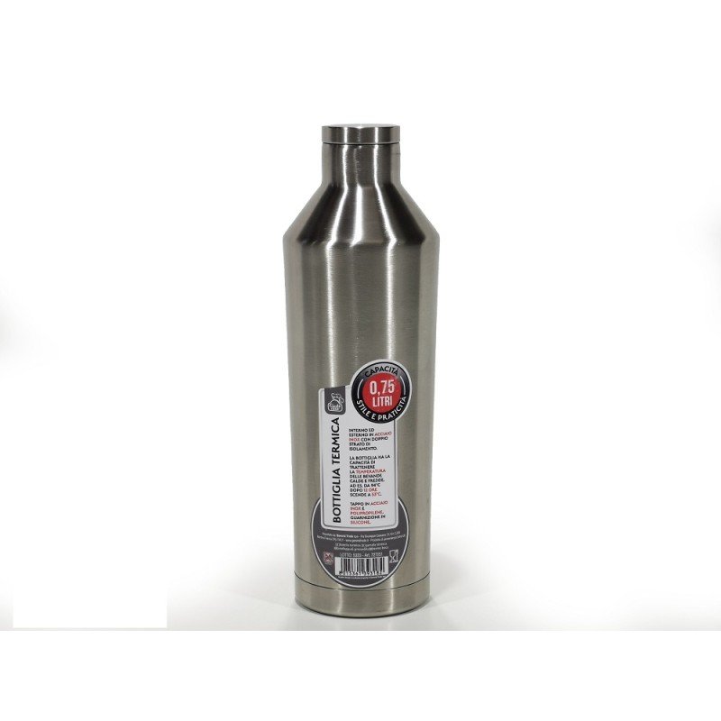 Θερμός 750ml Inox Μέταλλο Θερμός 750ml Inox Μέταλλο
