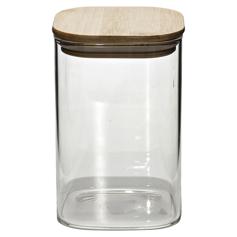 Βάζο Γυαλί Με Ερμητικό Καπάκι 950ml Φ10x15.6cm Βάζο Γυαλί Με Ερμητικό Καπάκι 950ml Φ10x15.6cm