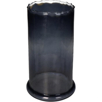 Κηροπήγιο ArteLibre Γκρι Γυαλί 15.5x15.5x23cm Κηροπήγιο ArteLibre Γκρι Γυαλί 15.5x15.5x23cm
