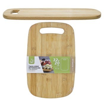 Επιφάνεια Κοπής Ορθογώνια Μπαμπού 32x20cm