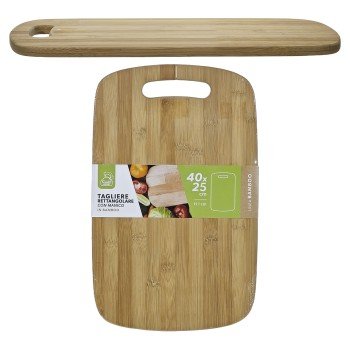 Επιφάνεια Κοπής Ορθογώνια Μπαμπού 40x25cm