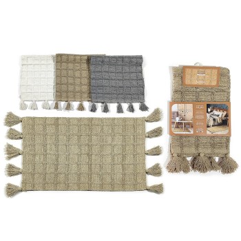 Χαλάκι 60% Βισκόζη/40% Βαμβάκι 50x80cm Σε 4 Χρώματα Χαλάκι 60% Βισκόζη/40% Βαμβάκι 50x80cm Σε 4 Χρώματα