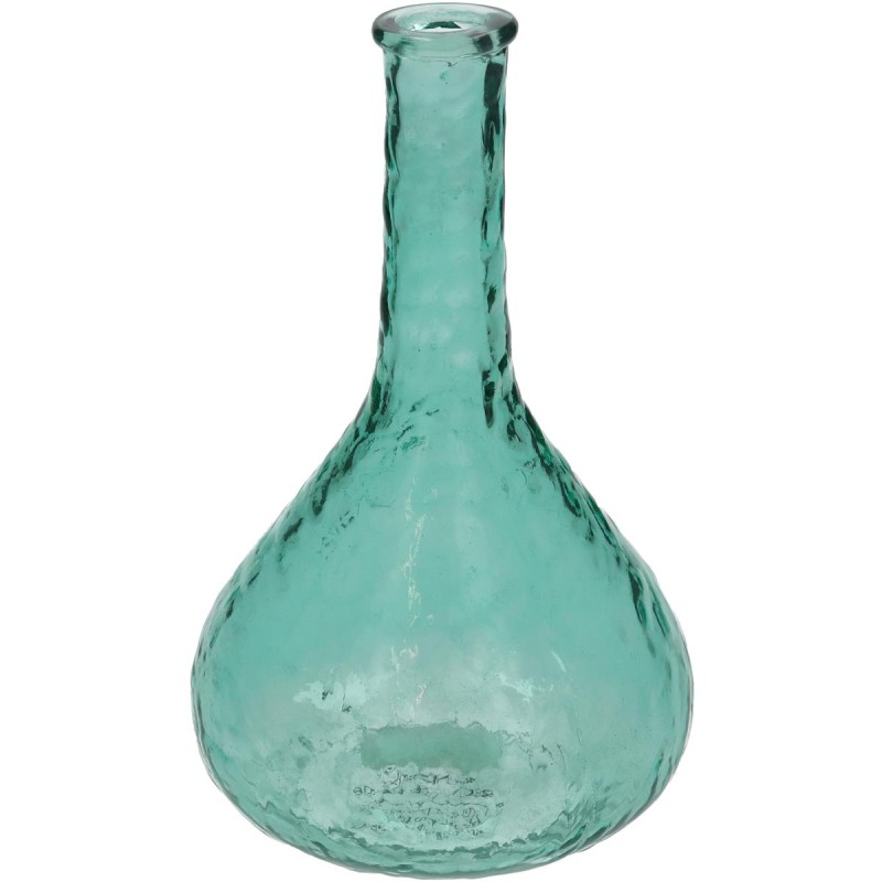 Βάζο ArteLibre Πετρόλ Ανακυκλωμένο Γυαλί 12.7x12.7x20.3cm Βάζο ArteLibre Πετρόλ Ανακυκλωμένο Γυαλί 12.7x12.7x20.3cm