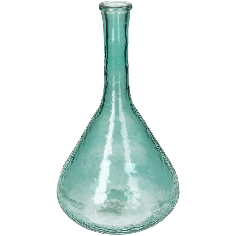 Βάζο ArteLibre Πετρόλ Ανακυκλωμένο Γυαλί 17.8x17.8x30.5cm Βάζο ArteLibre Πετρόλ Ανακυκλωμένο Γυαλί 17.8x17.8x30.5cm