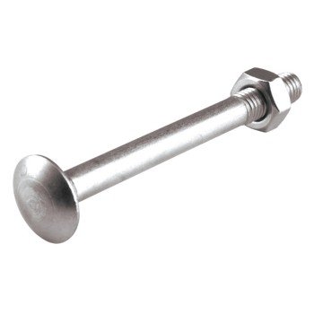 Κασονόβιδα M 8x40 Inox A2 DIN603 & Περικόχλιο 10Τμχ