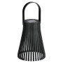 Ηλιακό Φανάρι Ηλιακό Μαύρο Φ11x14-21cm ARTI CASA