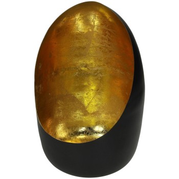 Κηροπήγιο ArteLibre Μαύρο Μέταλλο 17x17x27cm Κηροπήγιο ArteLibre Μαύρο Μέταλλο 17x17x27cm