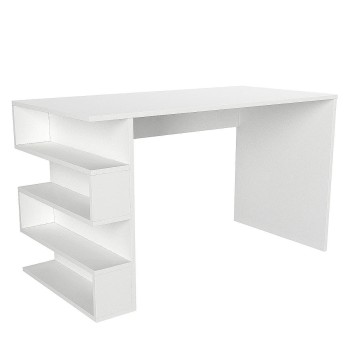 Γραφείο ArteLibre CLEORA Λευκό Μοριοσανίδα/Μελαμίνη 120x60x74cm Γραφείο ArteLibre CLEORA Λευκό Μοριοσανίδα/Μελαμίνη 120x60x74cm