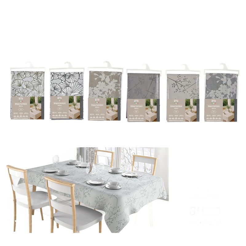 Τραπεζομάντηλο PVC 140x240cm Σε 6 Χρώματα