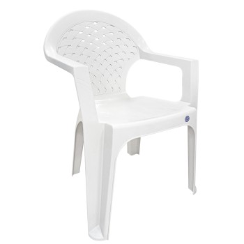 Καρέκλα Κήπου ArteLibre PALMIYE Λευκό Πλαστικό 56x55x79cm