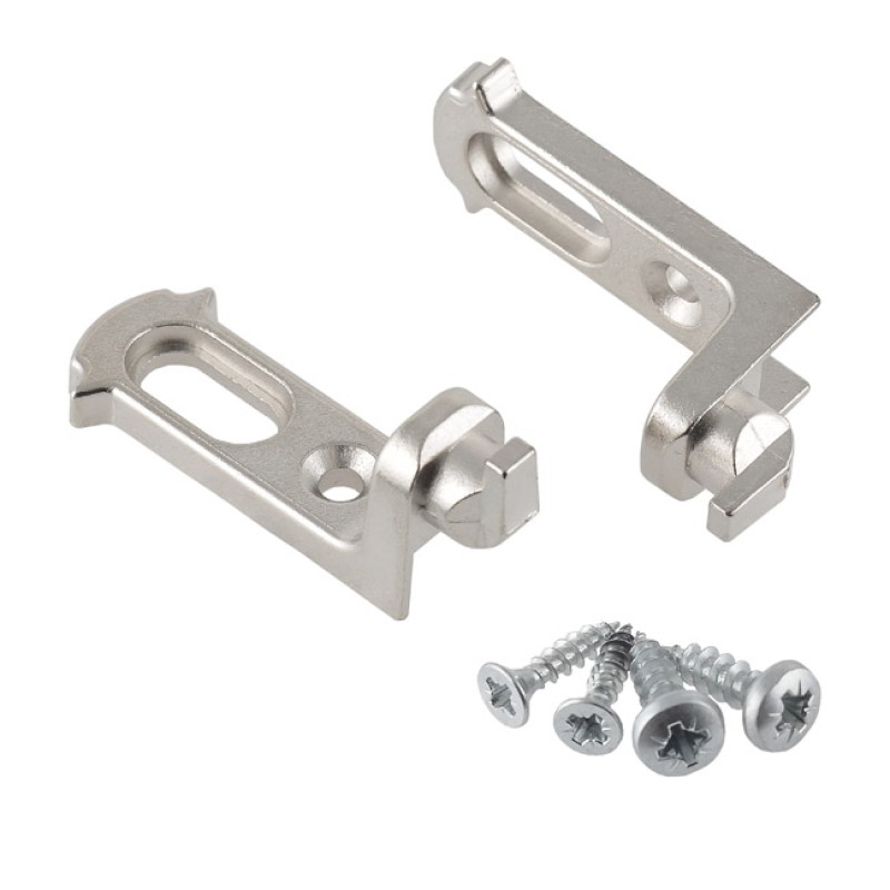 Συνδετικό Για Πίσω Μέρος Στον Τοίχο 22x14x46.5mm Νίκελ Συνδετικό Για Πίσω Μέρος Στον Τοίχο 22x14x46.5mm Νίκελ