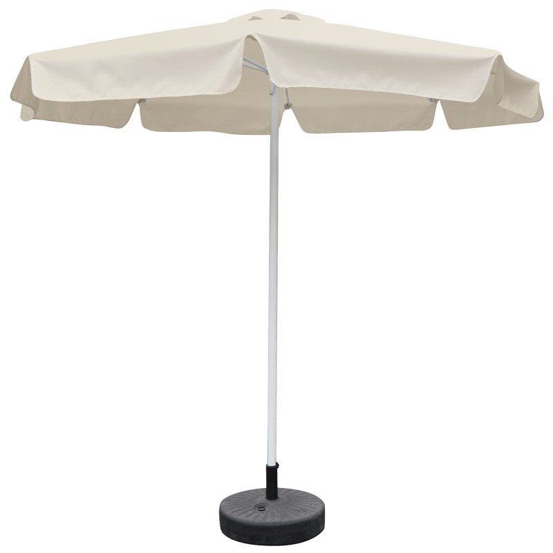 Ομπρέλα Κήπου ArteLibre VALENARE Εκρού/Λευκό Μέταλλο/Polyester Φ2.35m