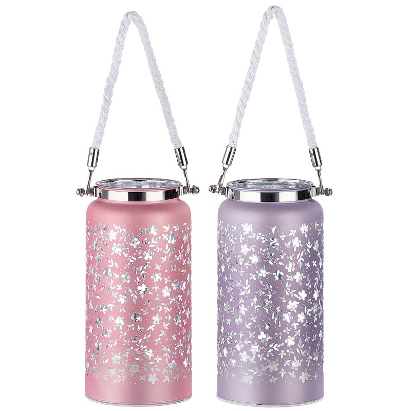 Φανάρι ArteLibre Φωτιζόμενο LED Με Διακόσμηση Γυαλί 16cm Σε 2 Χρώματα Φανάρι ArteLibre Φωτιζόμενο LED Με Διακόσμηση Γυαλί 16cm Σε 2 Χρώματα