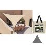 Τέντα Σκίασης Εκρού Πολυεστέρας 3.6x3.6x3.6m