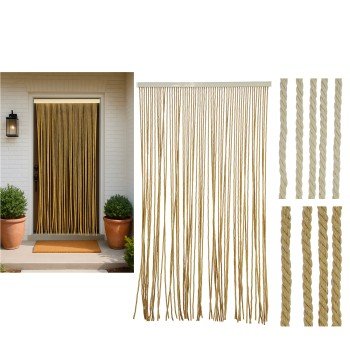 Κουρτίνα Πόρτας Βαμβάκι 120x230cm Σε 2 Χρώματα