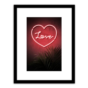 Πίνακας Σε Κορνίζα ArteLibre Πλαστικό 'Love' 35x45x1.8cm Πίνακας Σε Κορνίζα ArteLibre Πλαστικό 'Love' 35x45x1.8cm