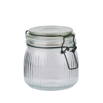 Βάζο Αποθήκευσης 500ml Γυάλινο