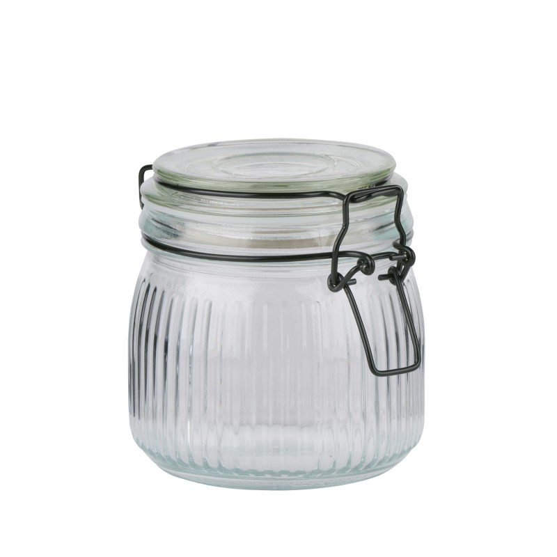 Βάζο Αποθήκευσης 500ml Γυάλινο