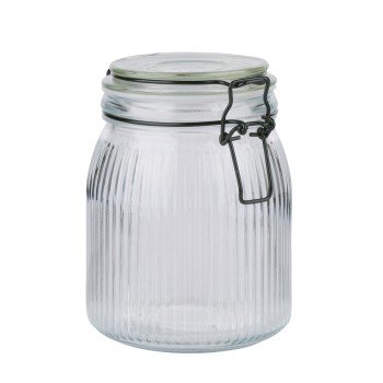 Βάζο Αποθήκευσης 1000ml Γυάλινο