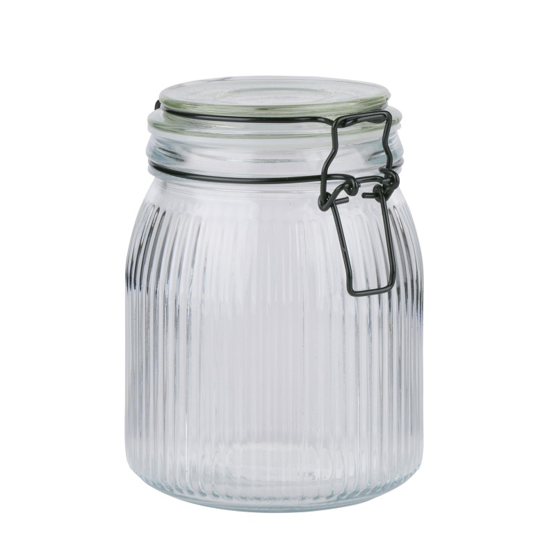 Βάζο Αποθήκευσης 1000ml Γυάλινο