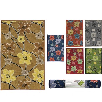 Χαλί 70% πολυεστέρας/30% βαμβάκι 55x140cm Σε 6 Χρώματα Χαλί 70% πολυεστέρας/30% βαμβάκι 55x140cm Σε 6 Χρώματα