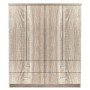 Ντουλάπα ArteLibre AMAZON LILY Φυσικό Χρώμα 160x50x180cm