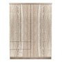 Ντουλάπα ArteLibre HOYA WAX Φυσικό Μοριοσανίδα 119x42x181cm