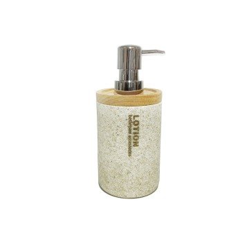 Ντισπένσερ Μπεζ Polyresin/Ξύλο