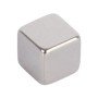Μαγνήτης Κύβος Neodymium Ασημί 5x5mm 8Τμχ