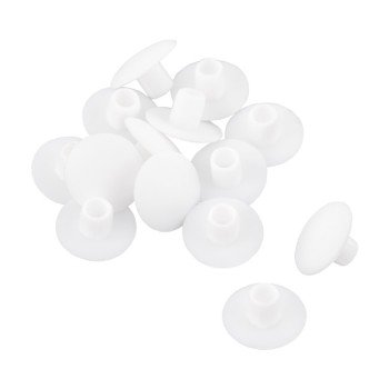 Καπάκι Φ4mm Λευκό Πλαστικό