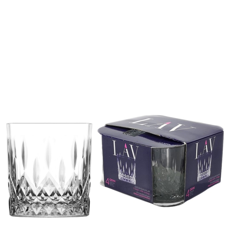 Σετ Ποτήρια Odin Whisky 330cl Σετ 4Τμχ