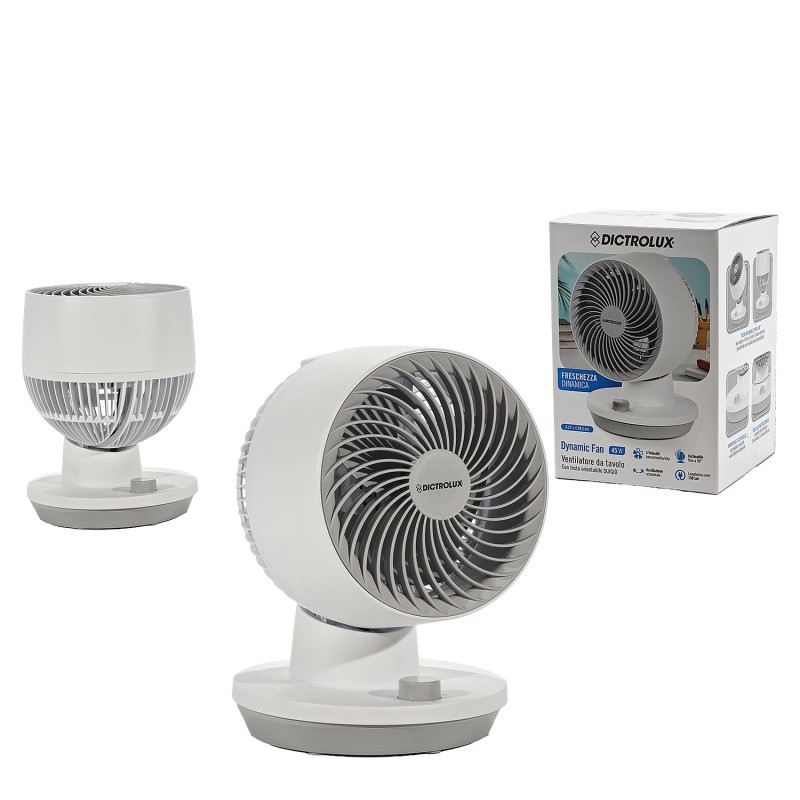 Ανεμιστήρας Επιτραπέζιος Dynamic Fan Λευκό 45W