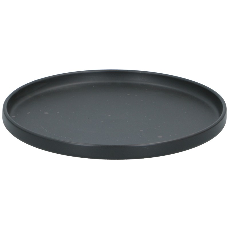 Πιάτο Δείπνου Stoneware Φ26.5cm Μαύρο