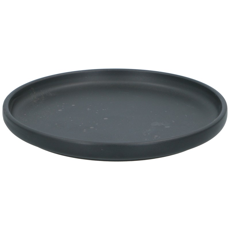 Πιάτο Πρωινού Stoneware Φ20cm Μαύρο