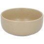 Μπολ Stoneware Μπεζ Φ15cm